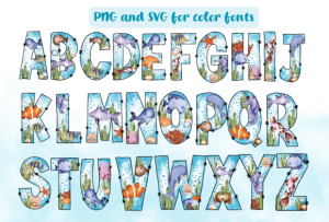 Alternative view of Ocean Font