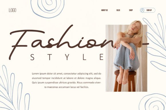 Ocean Trace Font - Image 6