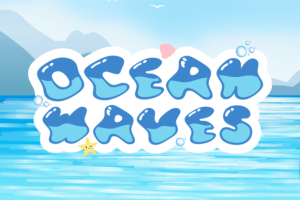 Ocean Waves Font