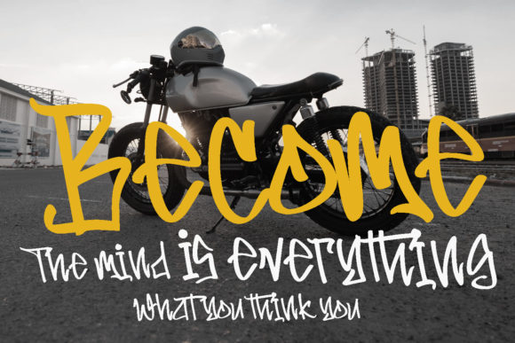 Off Stoke Font Font - Image 3