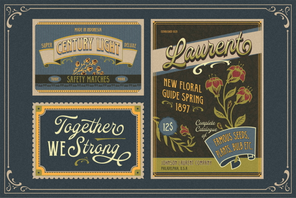 Oldy Beany Duo Font - Image 2