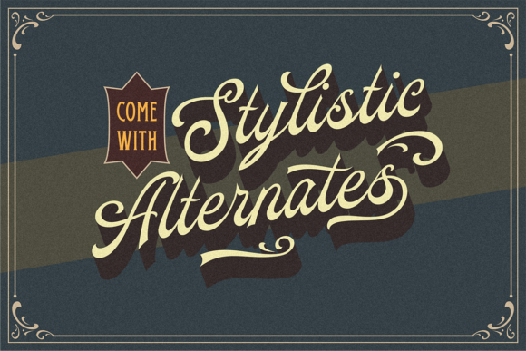 Oldy Beany Duo Font - Image 5