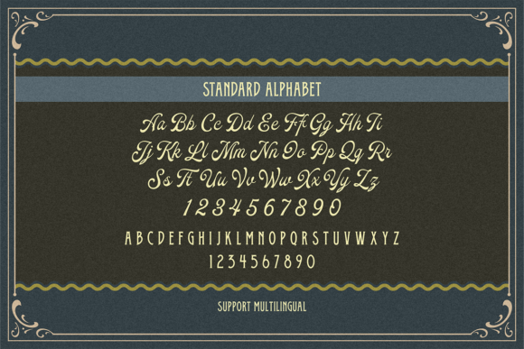 Oldy Beany Duo Font - Image 7