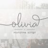 Olivia Script Font