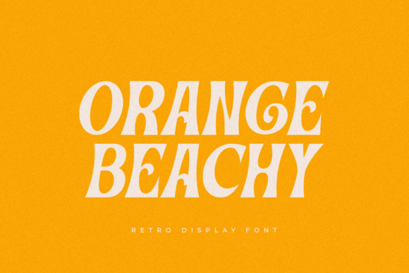 Orange Beachy Font