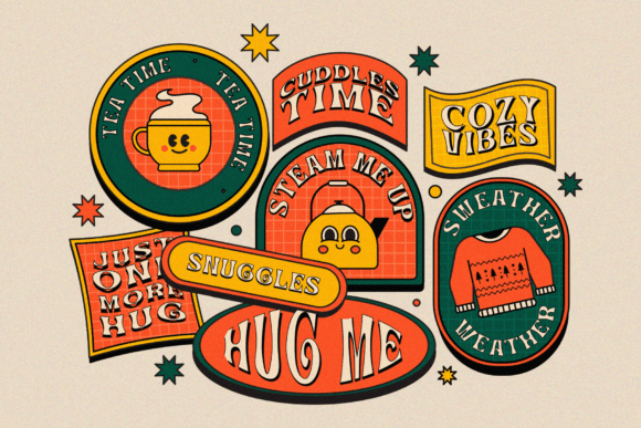 Orange Beachy Font - Image 2