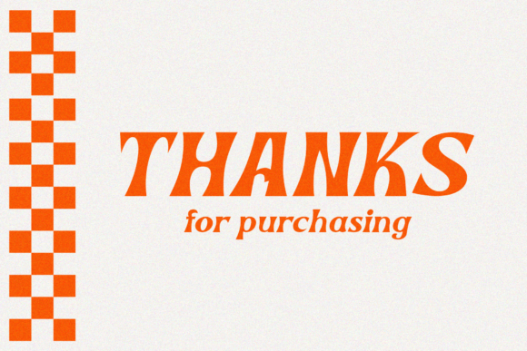 Orange Beachy Font - Image 7