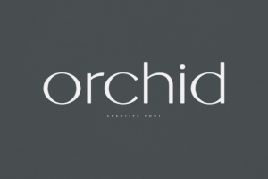 Orchid Font