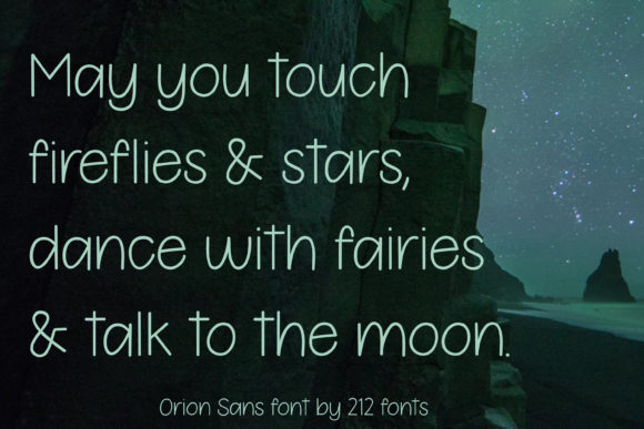 Orion Sans Font - Image 5