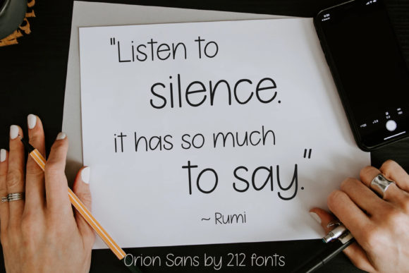 Orion Sans Font - Image 6