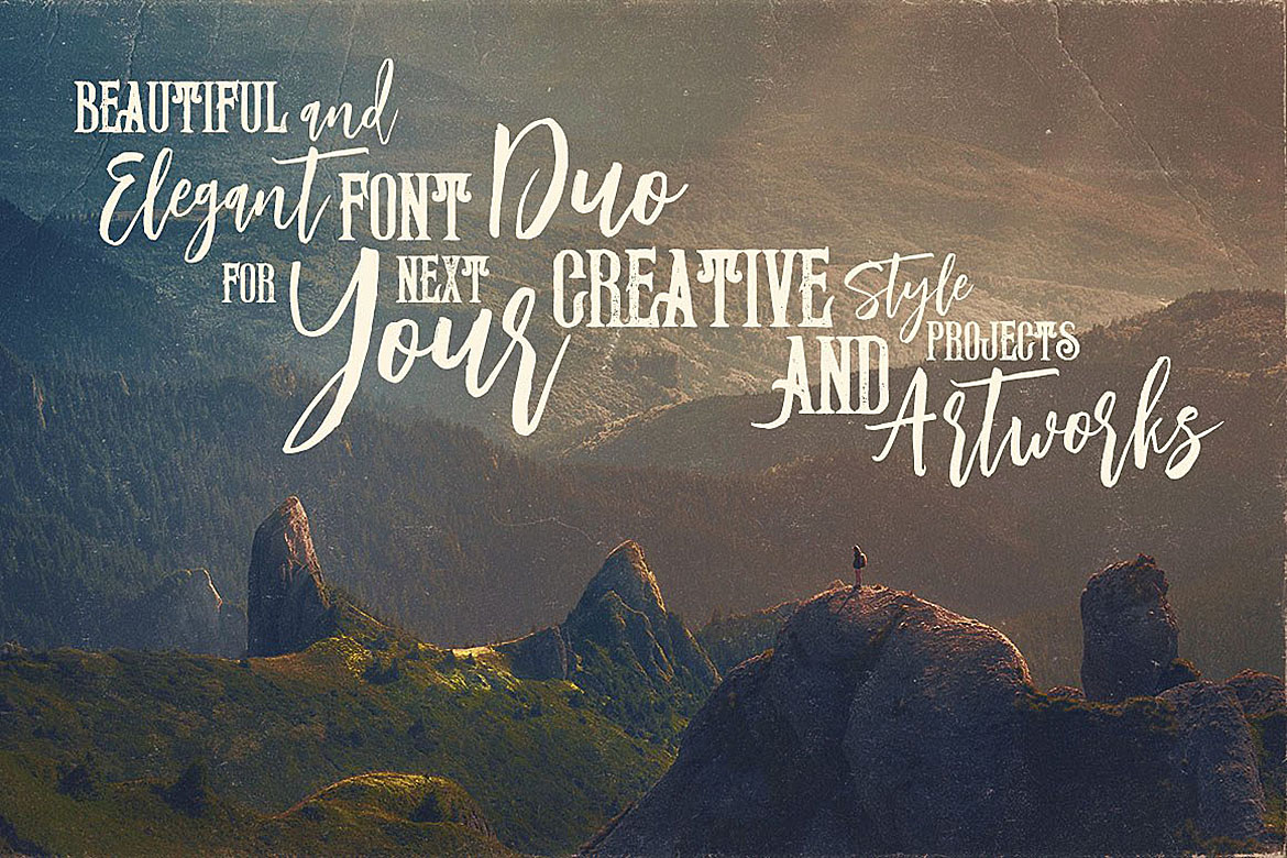 Orleans Script Font Duo Font - Image 3