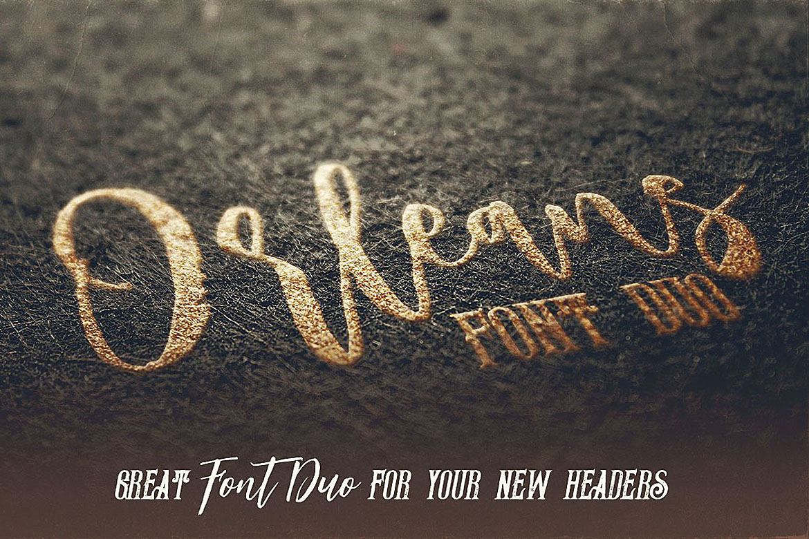 Orleans Script Font Duo Font - Image 4