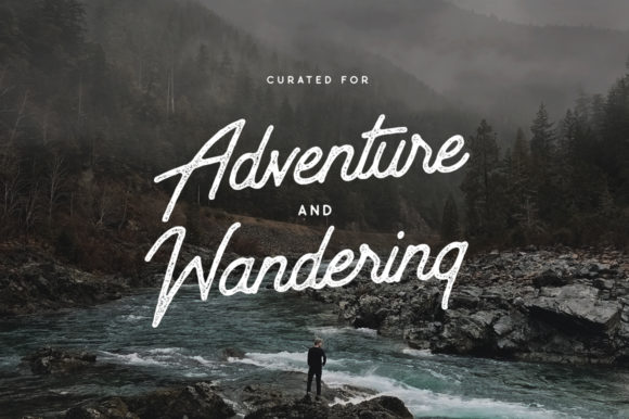 Outdoors Inks Font - Image 3