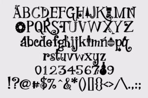 Alternative view of PN Christmas Town Font