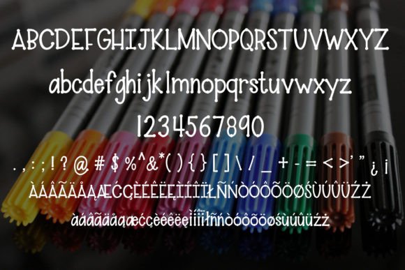 Paint Pen Font - Image 2