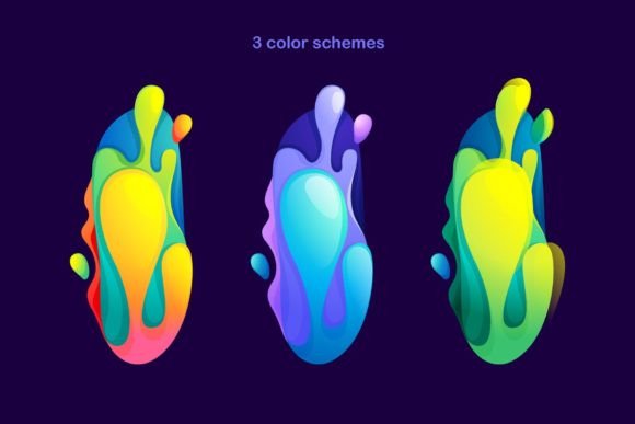 Paint Splashes Font - Image 9