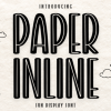 Paper Inline Font