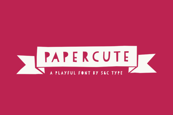 Papercute Font