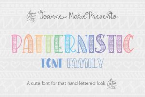 Patternistic Font
