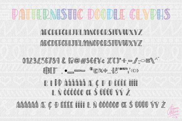 Patternistic Font - Image 7