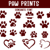 Paw Prints Font