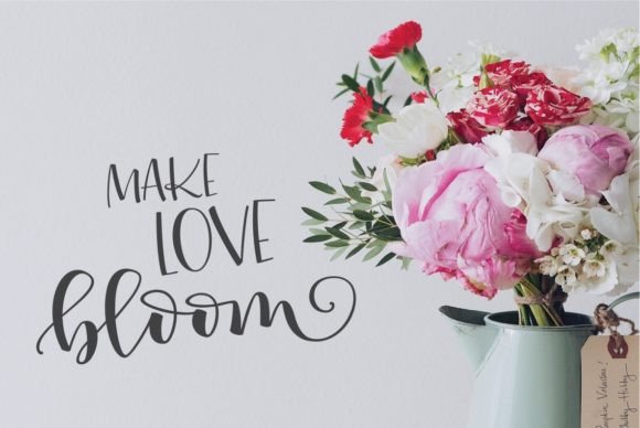 Peony Blooms Duo Font - Image 5