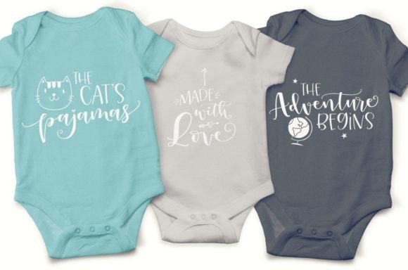 Peony Blooms Duo Font - Image 6