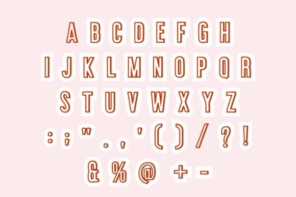 Perfect Shadow Font - Image 5