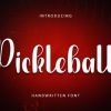 Pickleball Font