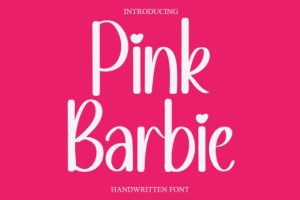 Pink Barbie Font