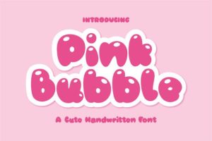 Pink Bubble Font