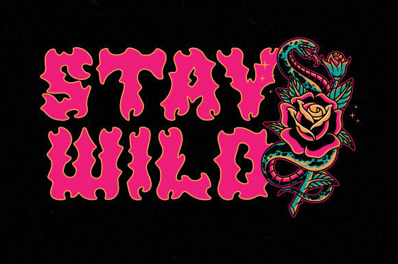 Pink Punk Font - Image 6