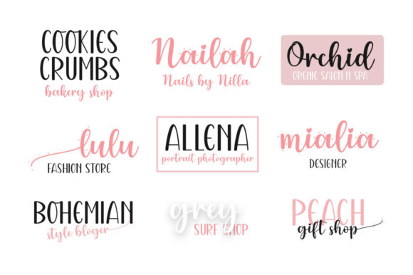Pinkish Pink Font - Image 2