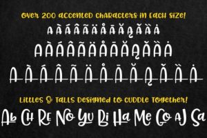 Alternative view of Pinsetter Font