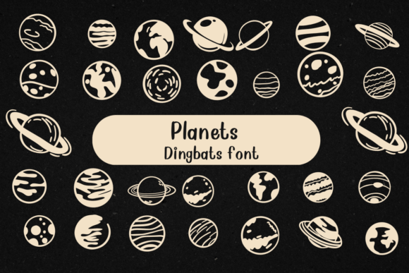 Planets Font