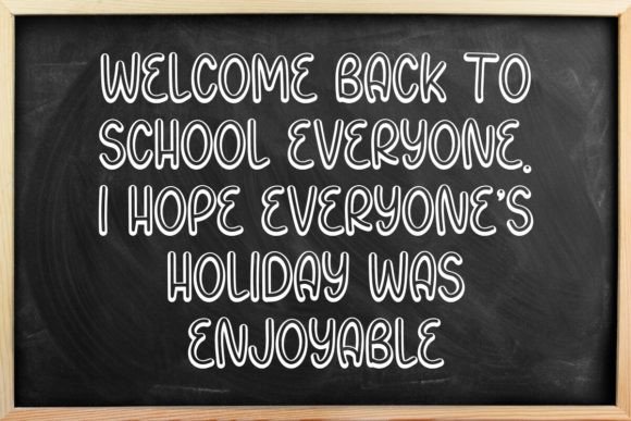 Playful Outline Font - Image 2