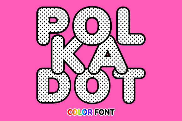 Polka Dot Font
