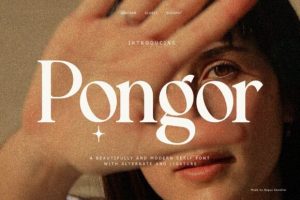 Pongor Font