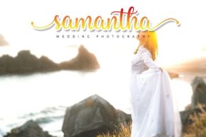 Alternative view of Ponytails Font