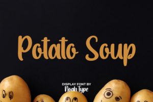 Potato Soup Font
