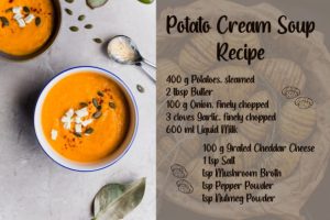 Alternative view of Potato Soup Font