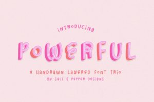 Powerful Trio Font