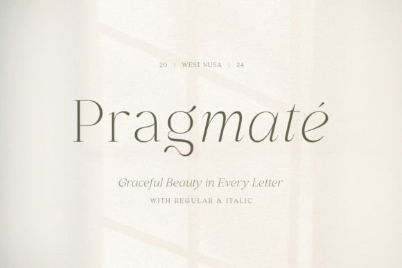 Pragmate Font