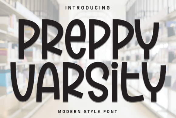 Preppy Varsity Font