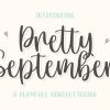 Pretty September Font