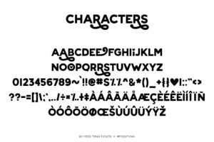 Alternative view of Pride Font