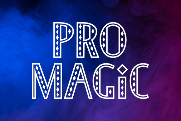Pro Magic Font