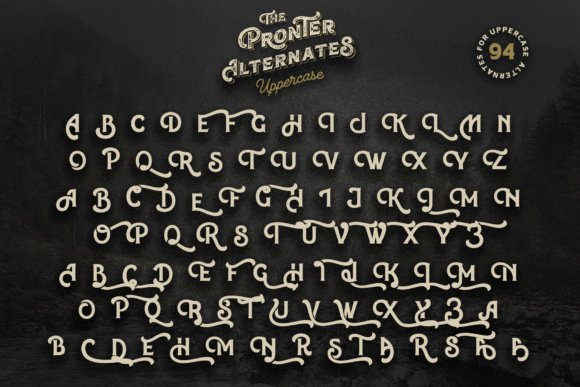 Pronter Font - Image 9