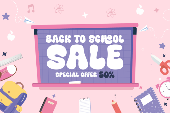 Pudding School Font - Image 6