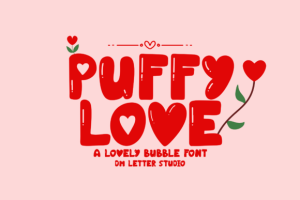Puffy Love Font